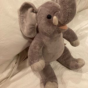 Build A Bear Full Sized Elephant Stuffed Animal in good condition